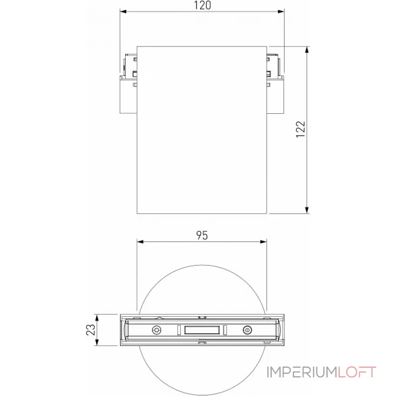 Накладной светильник Elektrostandard Slim Magnetic 85054/01 Накладной светильник Elektrostandard Slim Magnetic 85054/01