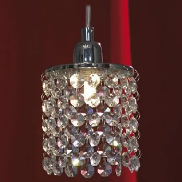 Подвесной светильник Lussole Monteleto LSJ-0406-01 Цвет арматуры хром Цвет плафонов прозрачный