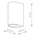 Накладной светильник Nowodvorski Arris 9515 от ImperiumLoft