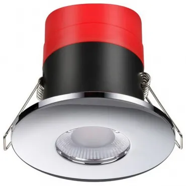 Встраиваемый светильник Novotech Spot 358640 Цвет арматуры хром Цвет плафонов прозрачный