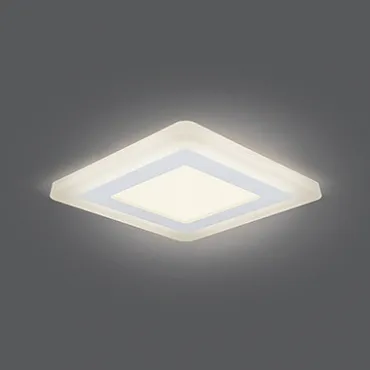 Встраиваемый светильник Gauss Backlight BL122 Цвет плафонов белый Цвет арматуры белый