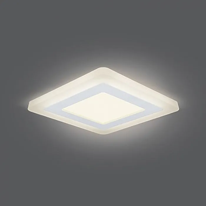 Встраиваемый светильник Gauss Backlight BL122 Цвет плафонов белый Цвет арматуры белый от ImperiumLoft