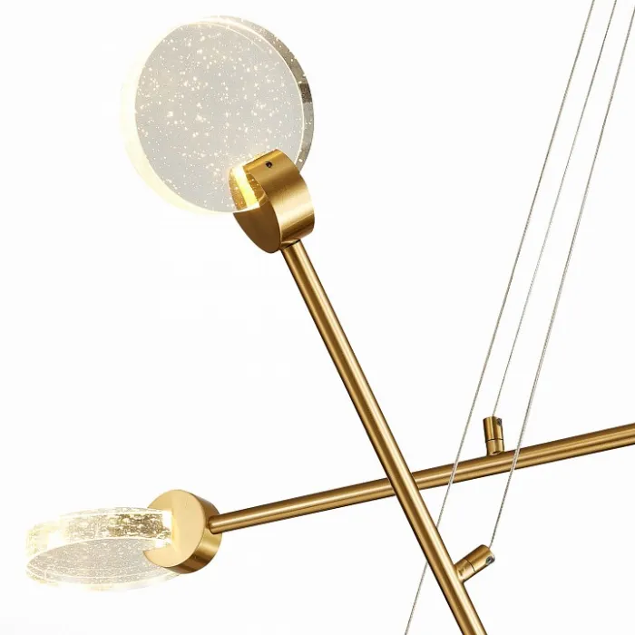 Подвесная люстра ST-Luce Montecelio SL6104.203.06 Цвет арматуры Желтый Цвет плафонов Неокрашенный от ImperiumLoft