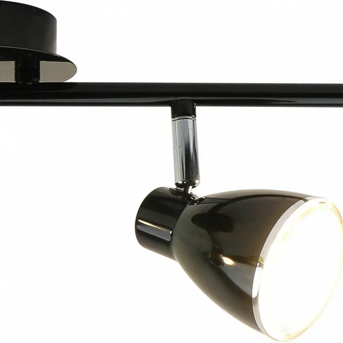 Спот Arte Lamp Gioved A6008PL-4BK Цвет арматуры черный Цвет плафонов черный от ImperiumLoft