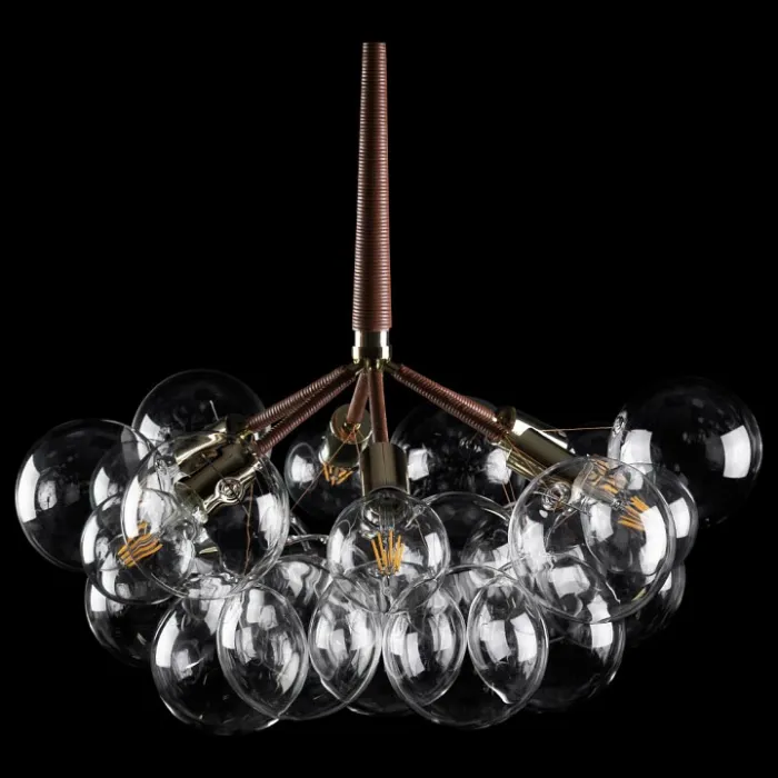 Подвесной светильник Loft it Bunch 10048/6 Brown Цвет плафонов прозрачный от ImperiumLoft