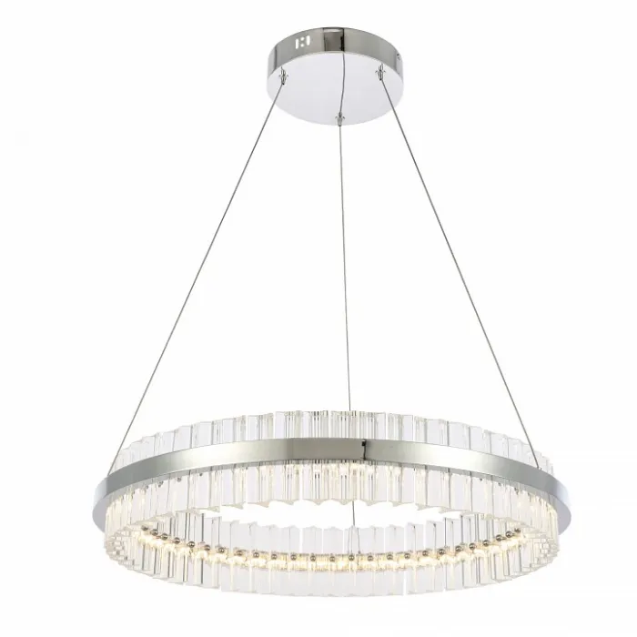 Подвесной светильник ST-Luce Cherio SL383.113.01 Цвет арматуры хром Цвет плафонов прозрачный от ImperiumLoft