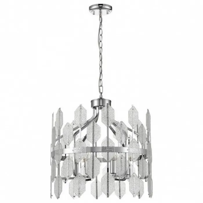 Подвесной светильник Vele Luce Polaris VL4153P26 Цвет арматуры хром Цвет плафонов прозрачный от ImperiumLoft