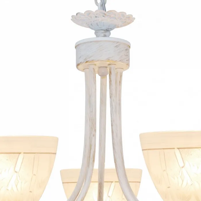Подвесная люстра TopLight Barbara TL1134-5H Цвет арматуры золото Цвет плафонов золото от ImperiumLoft
