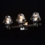 Бра MW-Light Джестер 104022203 Черный , плафон Прозрачный от ImperiumLoft