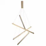 Подвесная люстра Odeon Light Cometa 3860/48L Цвет арматуры золото Цвет плафонов золото от ImperiumLoft