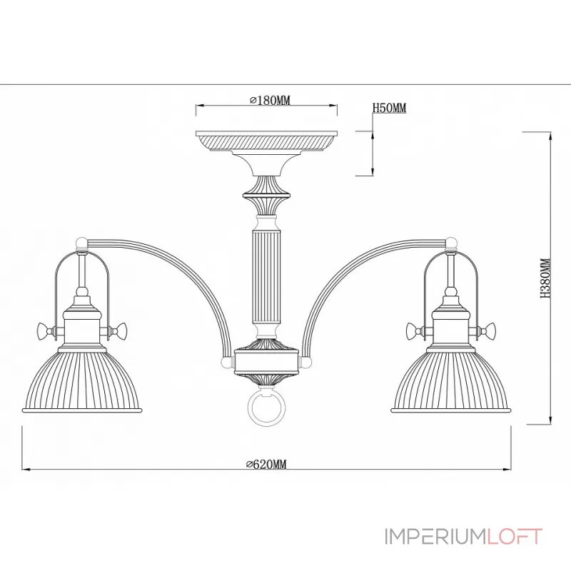 Потолочная люстра Rivoli Principale S5 AB Б0037720 Потолочная люстра Rivoli Principale S5 AB Б0037720