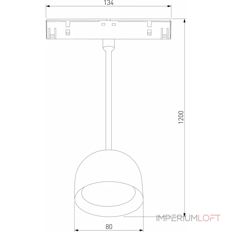 Трековый светильник Elektrostandard Slim Magnetic a065481