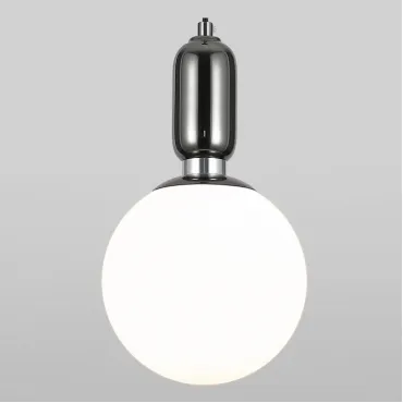 Подвесной светильник Eurosvet Bubble 50197/1 Цвет плафонов кремовый Цвет арматуры черный от ImperiumLoft