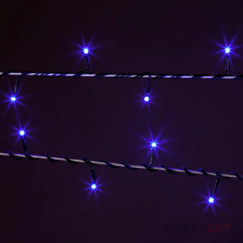 Гирлянда Нить  Eurosvet 400 400-001 голубой