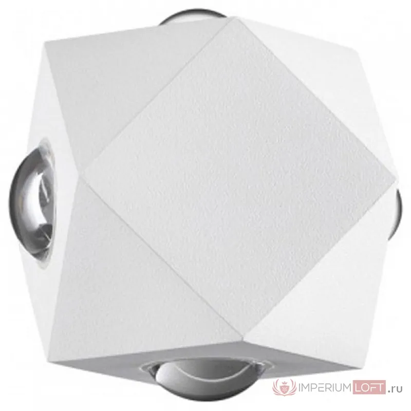 Накладной светильник Odeon Light Diamanta 4219/8WL Цвет арматуры белый Цвет плафонов белый от ImperiumLoft