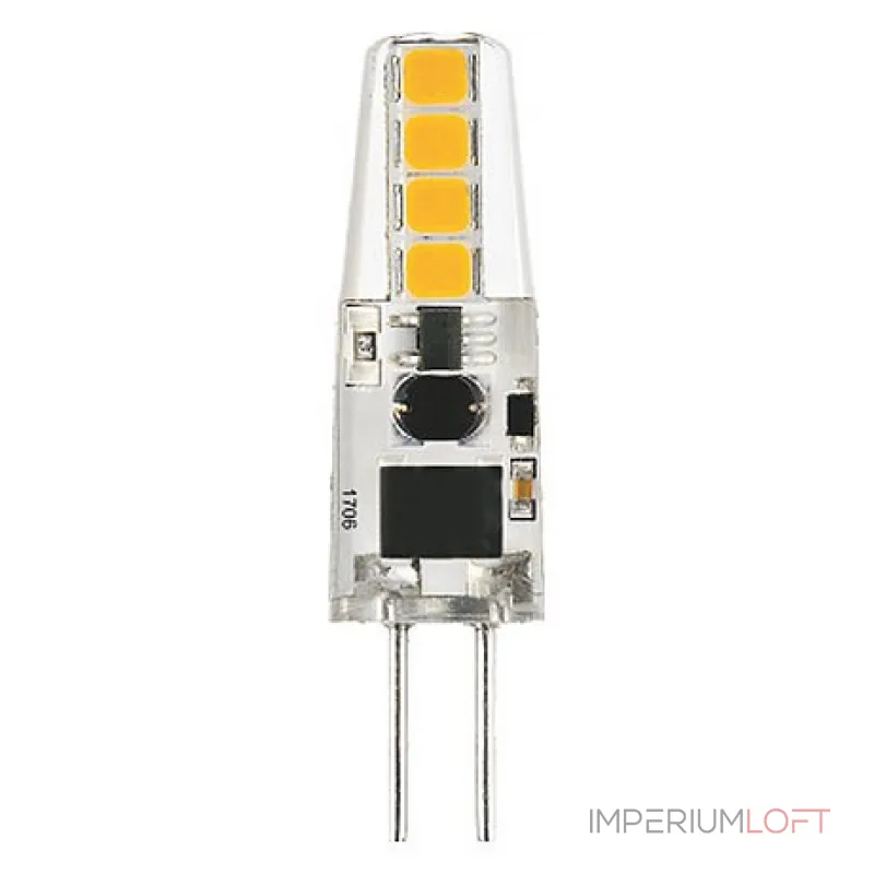 Лампа светодиодная Elektrostandard BLG412 G4 3Вт 4200K a049615 Цвет арматуры никель Цвет плафонов никель