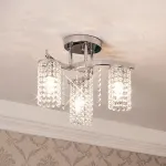 Люстра на штанге Citilux Спарк CL313131 Цвет арматуры хром Цвет плафонов прозрачный от ImperiumLoft