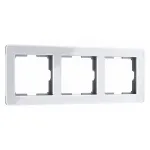 Рамка на 3 поста Werkel Acrylic белый W0032701 от ImperiumLoft