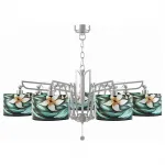 Подвесная люстра Lamp4You Hightech 15 M1-07-SN-LMP-Y-12 Цвет арматуры никель Цвет плафонов разноцветный от ImperiumLoft