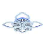Накладной светильник Ambrella Ice 3 FA283 Цвет плафонов белый Цвет арматуры хром