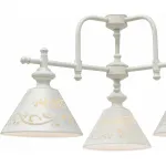 Подвесная люстра Arte Lamp Kensington A1511LM-3WG Цвет арматуры белый Цвет плафонов белый от ImperiumLoft