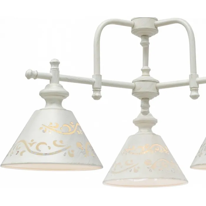 Подвесная люстра Arte Lamp Kensington A1511LM-3WG Цвет арматуры белый Цвет плафонов белый от ImperiumLoft