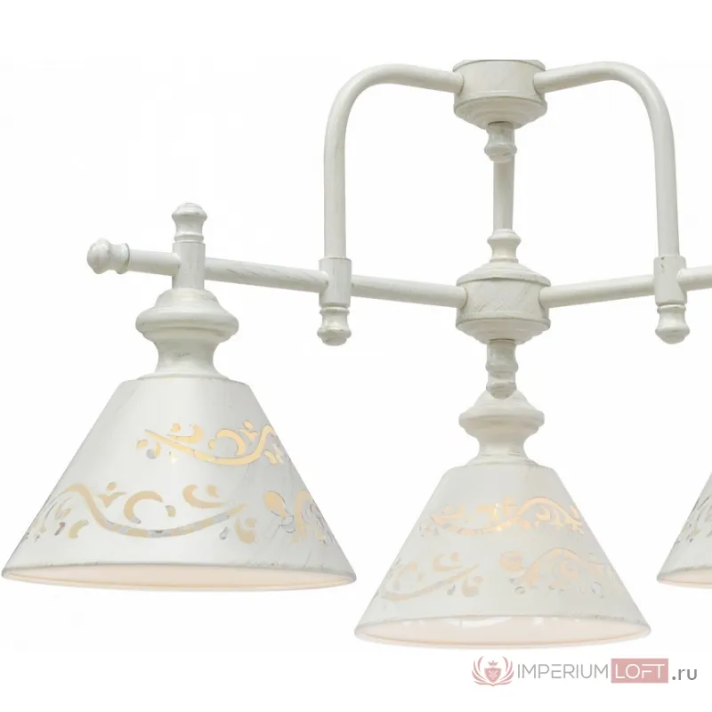 Подвесная люстра Arte Lamp Kensington A1511LM-3WG Цвет арматуры белый Цвет плафонов белый от ImperiumLoft