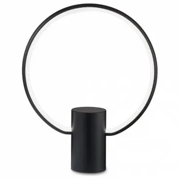 Настольная лампа декоративная Ideal Lux Cerchio CERCHIO TL NERO Цвет плафонов черный