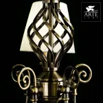 Подвесная люстра Arte Lamp Zanzibar A8390LM-5AB Цвет арматуры бронза Цвет плафонов белый от ImperiumLoft