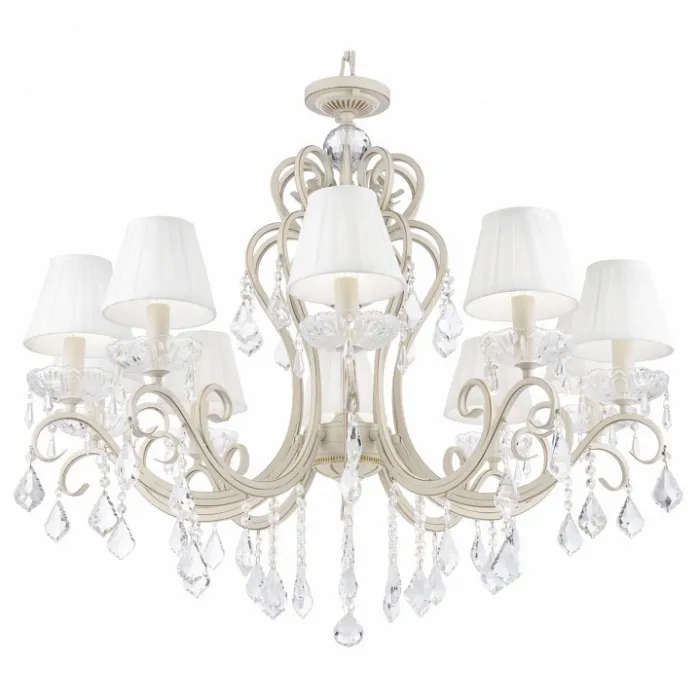 Подвесная люстра Maytoni Triumph ARM288-10-G Цвет арматуры кремовый Цвет плафонов кремовый от ImperiumLoft