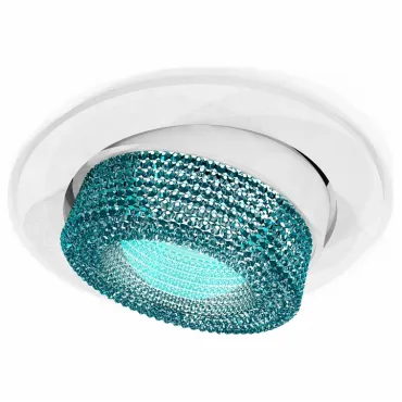 Встраиваемый светильник Ambrella Techno Spot 76 XC7651063 Цвет плафонов голубой