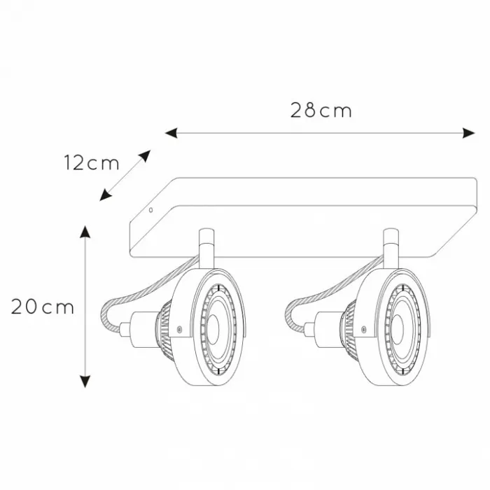 Спот Lucide Tala Led 31931/24/31 Цвет плафонов белый Цвет арматуры белый от ImperiumLoft