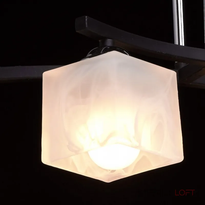 Потолочная люстра DeMarkt City Тетро 1 673011004  Потолочная люстра DeMarkt City Тетро 1 673011004