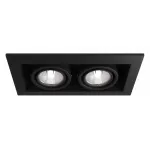 Встраиваемый светильник Maytoni Metal DL008-2-02-B Цвет арматуры черный