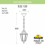 Подвесной светильник Fumagalli Sichem/Anna E22.120.000.BXF1R от ImperiumLoft