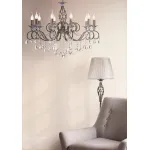 Подвесная люстра Maytoni Grace RC247-PL-10-R Цвет арматуры бронза Цвет плафонов прозрачный от ImperiumLoft