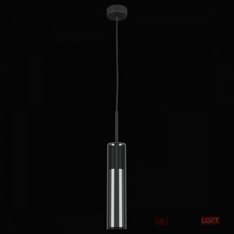 Подвесной светильник Lightstar Cilino 756017 Цвет плафонов черный Цвет арматуры черный от ImperiumLoft