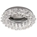 Встраиваемый светильник Lightstar Onora 030304 Цвет арматуры хром Цвет плафонов прозрачный от ImperiumLoft