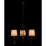 Подвесная люстра Arte Lamp Carolina A9239LM-3BR Цвет арматуры коричневый Цвет плафонов белый от ImperiumLoft