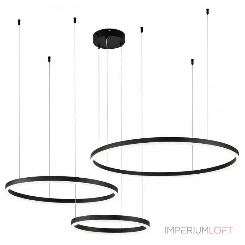 Подвесной светильник Indigo Galass 14001/3P Black Подвесной светильник Indigo Galass 14001/3P Black