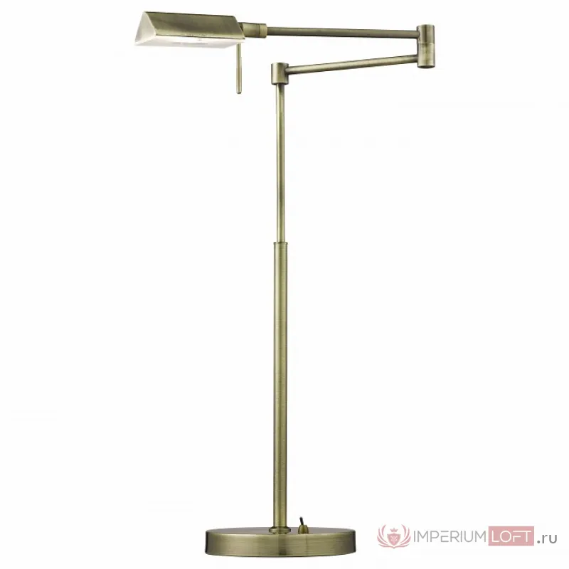 Настольная лампа офисная Arte Lamp Wizard A5665LT-1AB Цвет арматуры бронза Цвет плафонов бронза от ImperiumLoft
