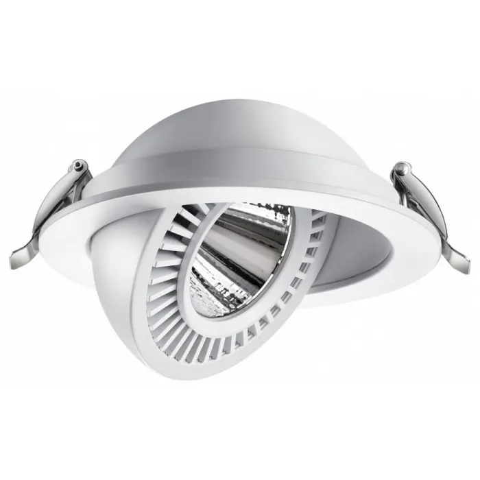 Встраиваемый светильник Novotech Gesso 358817 Цвет арматуры белый от ImperiumLoft
