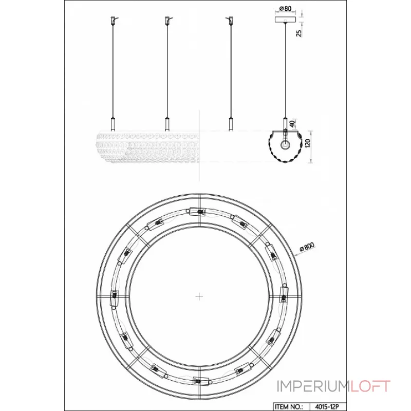 Подвесная люстра Favourite Monilibus 4015-12P Подвесная люстра Favourite Monilibus 4015-12P