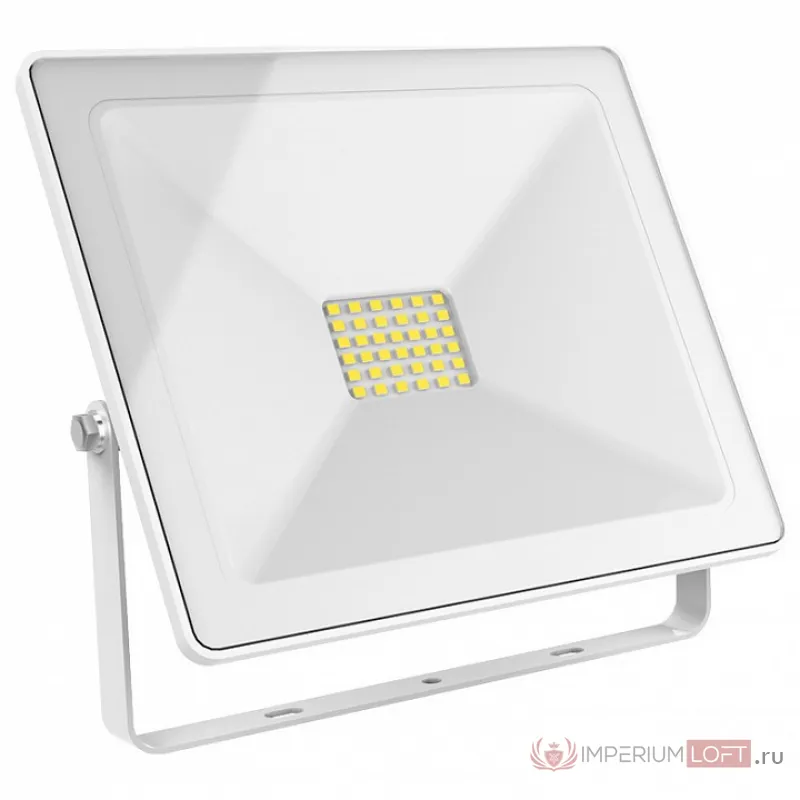 Настенно-потолочный прожектор Gauss 6131203 613120350 Цвет арматуры белый Цвет плафонов прозрачный от ImperiumLoft