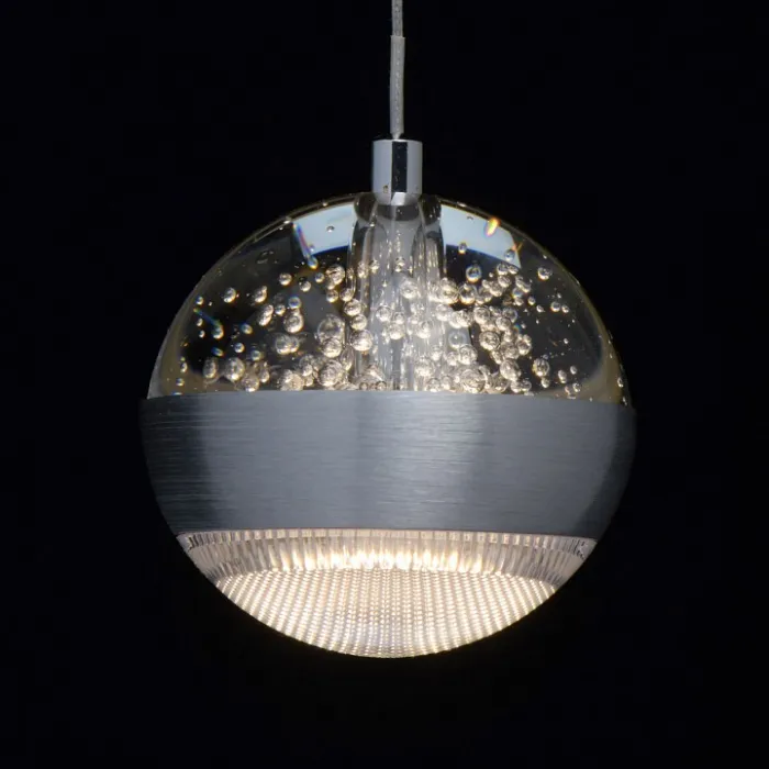 Подвесной светильник MW-Light Капелия 730010315 Цвет арматуры серебро Цвет плафонов серебро от ImperiumLoft