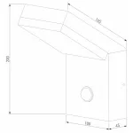 Накладной светильник Elektrostandard Sensor 1541 TECHNO LED
