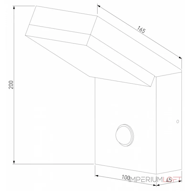 Накладной светильник Elektrostandard Sensor 1541 TECHNO LED