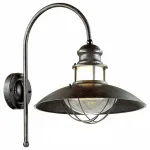 Светильник на штанге Odeon Light Dante 4164/1WA Цвет плафонов прозрачный Цвет арматуры коричневый от ImperiumLoft