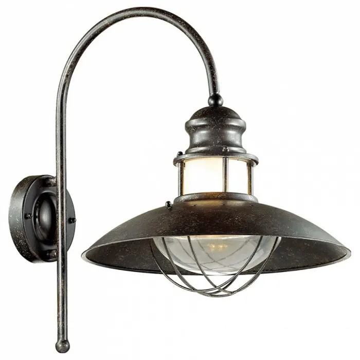 Светильник на штанге Odeon Light Dante 4164/1WA Цвет плафонов прозрачный Цвет арматуры коричневый от ImperiumLoft
