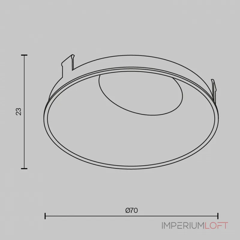 Кольцо декоративное Maytoni Wise Ring057-10-CH